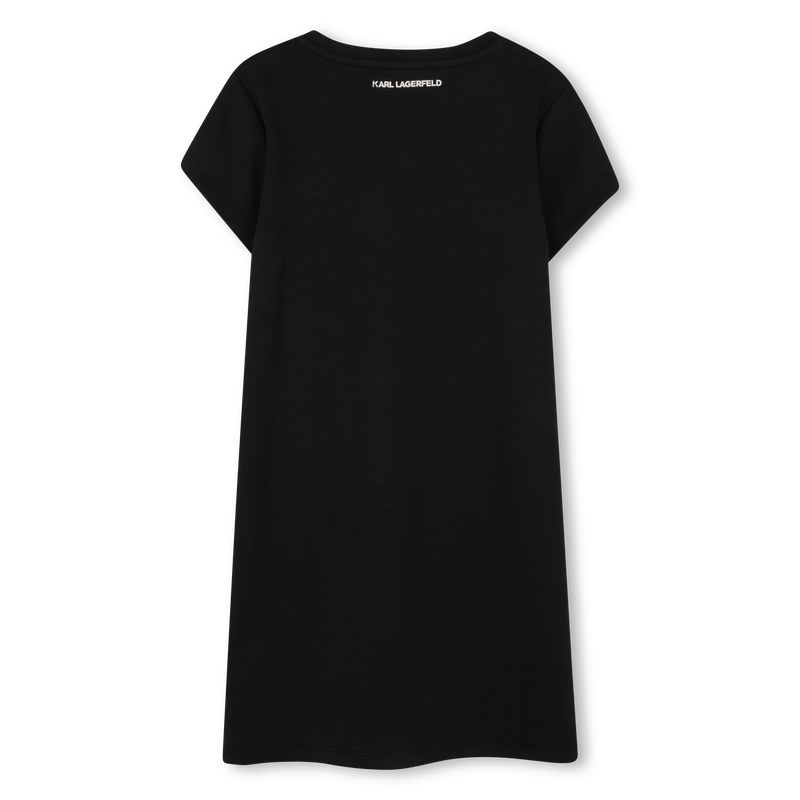 Short-Sleeved Dress KARL LAGERFELD KIDS 
                        GIRL