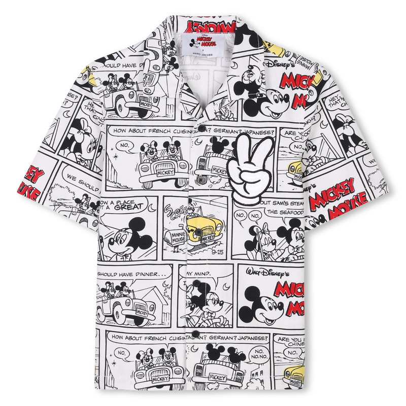 Short-sleeved cotton shirt MARC JACOBS 
                        BOY