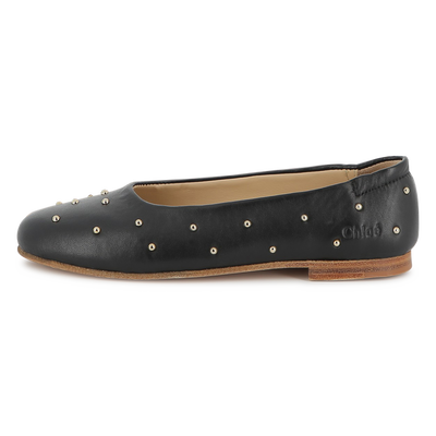 Sheepskin ballerinas CHLOE GIRL