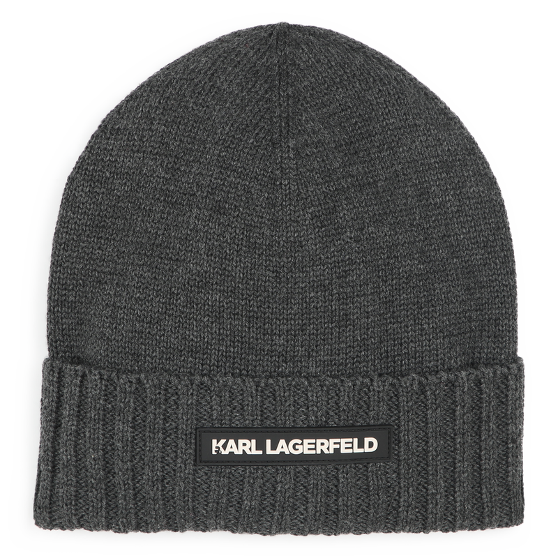 Knitted Hat KARL LAGERFELD KIDS 
                        BOY