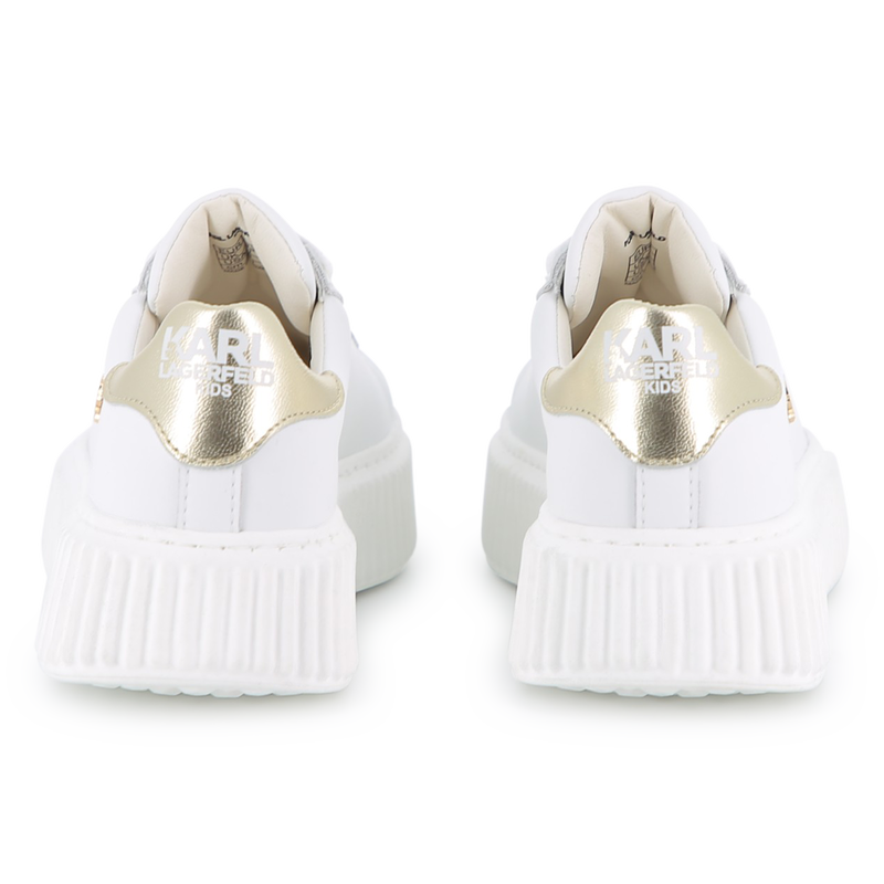 LACE-UP SNEAKERS KARL LAGERFELD KIDS 
                        GIRL