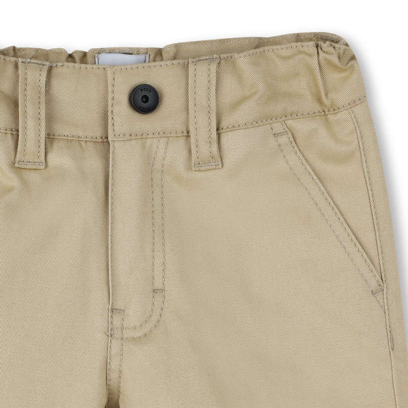 Plain cotton shorts BOSS 
                        BOY