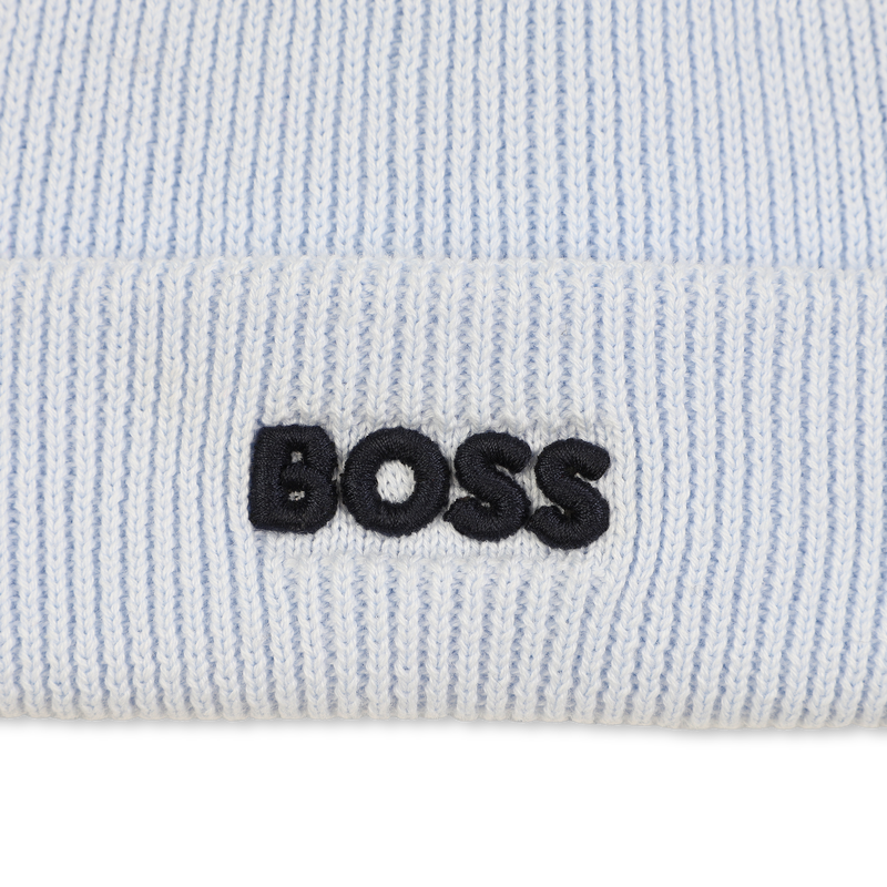 Knitted hat with pompom BOSS 
                    BOY