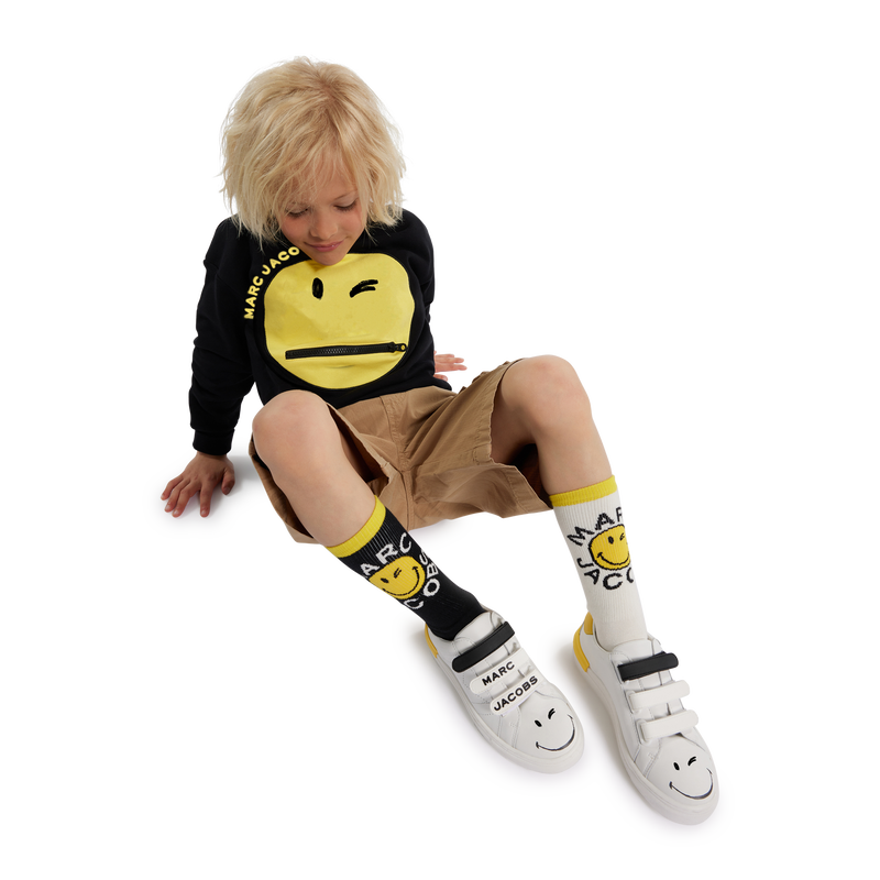 Leather velcro sneakers MARC JACOBS 
                    UNISEX