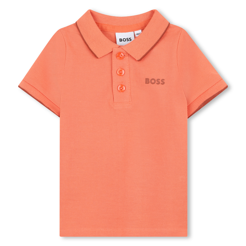 Short-sleeved polo shirt BOSS 
                        BOY