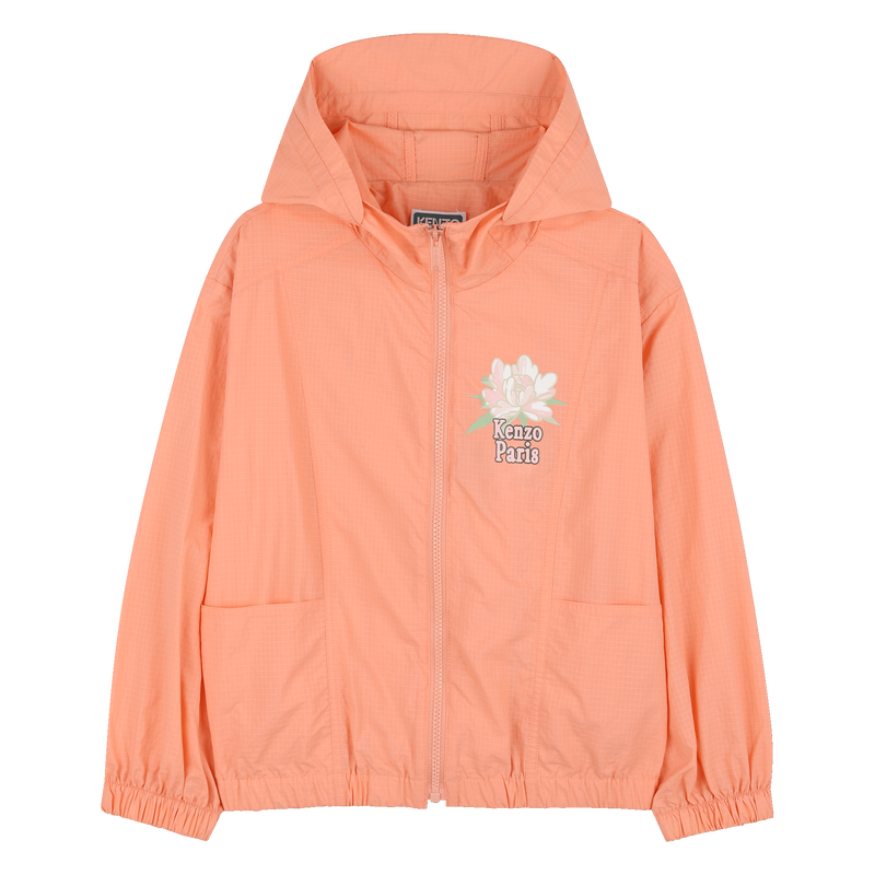 Hooded Windbreaker KENZO KIDS 
                        GIRL