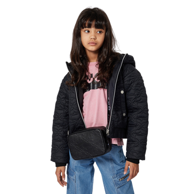 Hooded down jacket HUGO GIRL