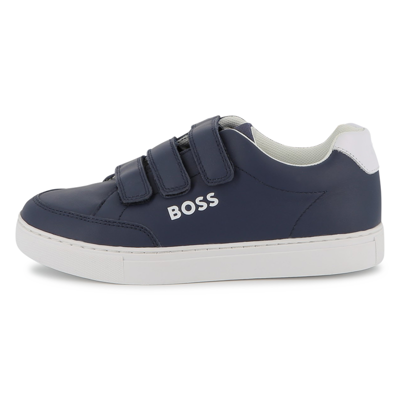 Cowhide leather sneakers BOSS 
                        BOY