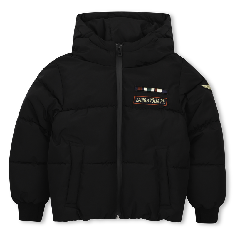 Hooded down jacket ZADIG VOLTAIRE 
                        BOY