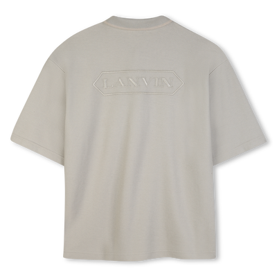 Embroidered Polo LANVIN BOY