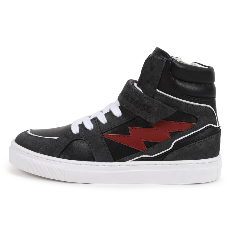 Velcro Leather Sneakers ZADIG & VOLTAIRE 
                        BOY