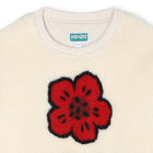 Fluffy fleece sweatshirt KENZO KIDS 
                    GIRL