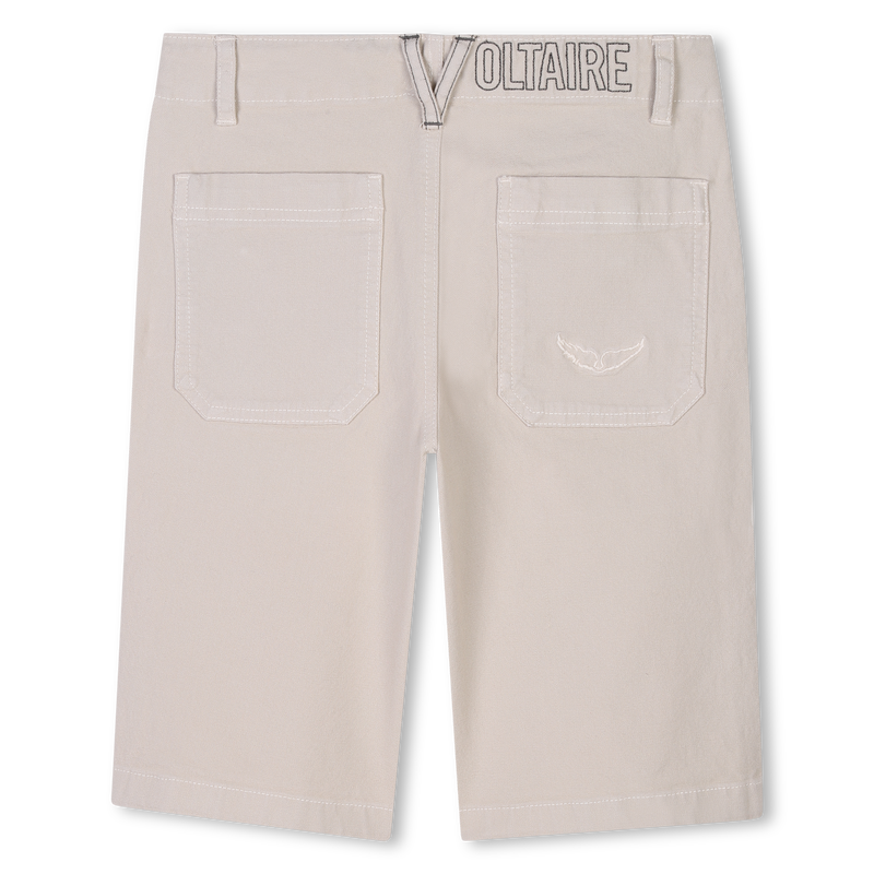 Embroidered Bermuda shorts ZADIG & VOLTAIRE 
                        BOY