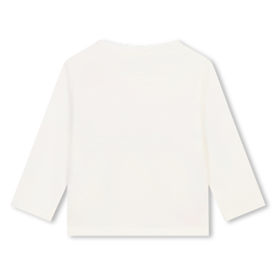 Long-Sleeved Cotton T-Shirt BILLIEBLUSH GIRL