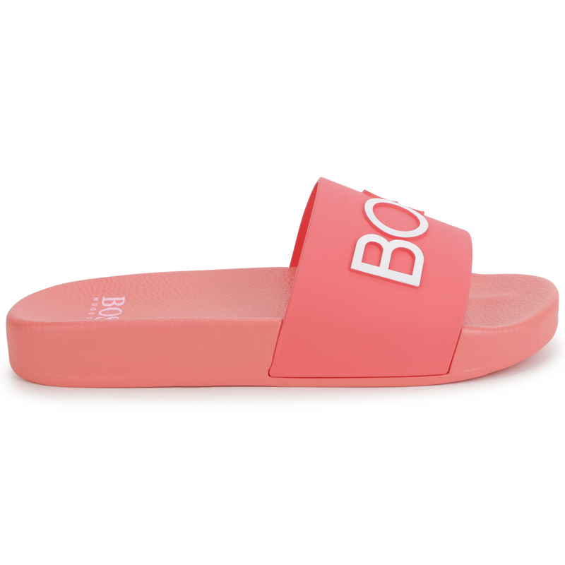 Hugo boss on sale pink sliders
