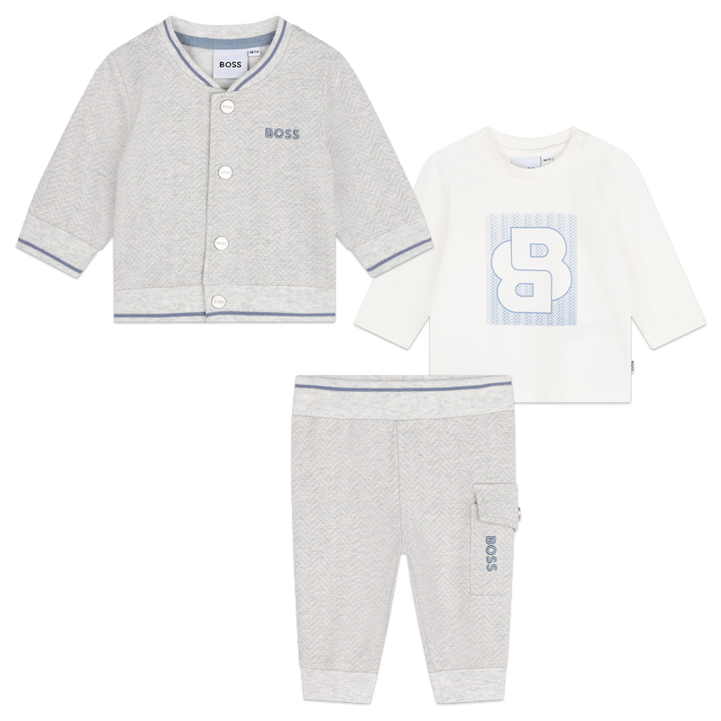 All-Over Print Fleece Set BOSS 
                    BOY