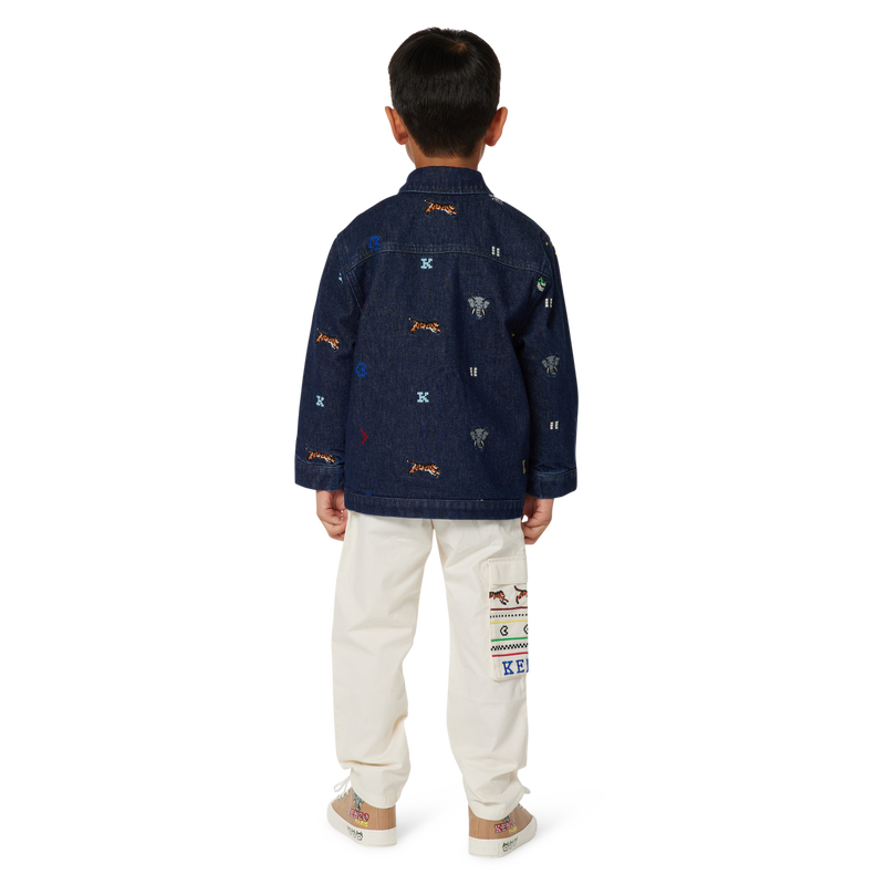 Cotton trousers KENZO KIDS 
                    BOY
