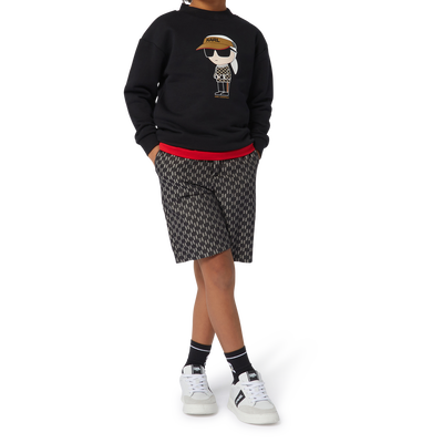 Fleece Sweatshirt KARL LAGERFELD KIDS BOY