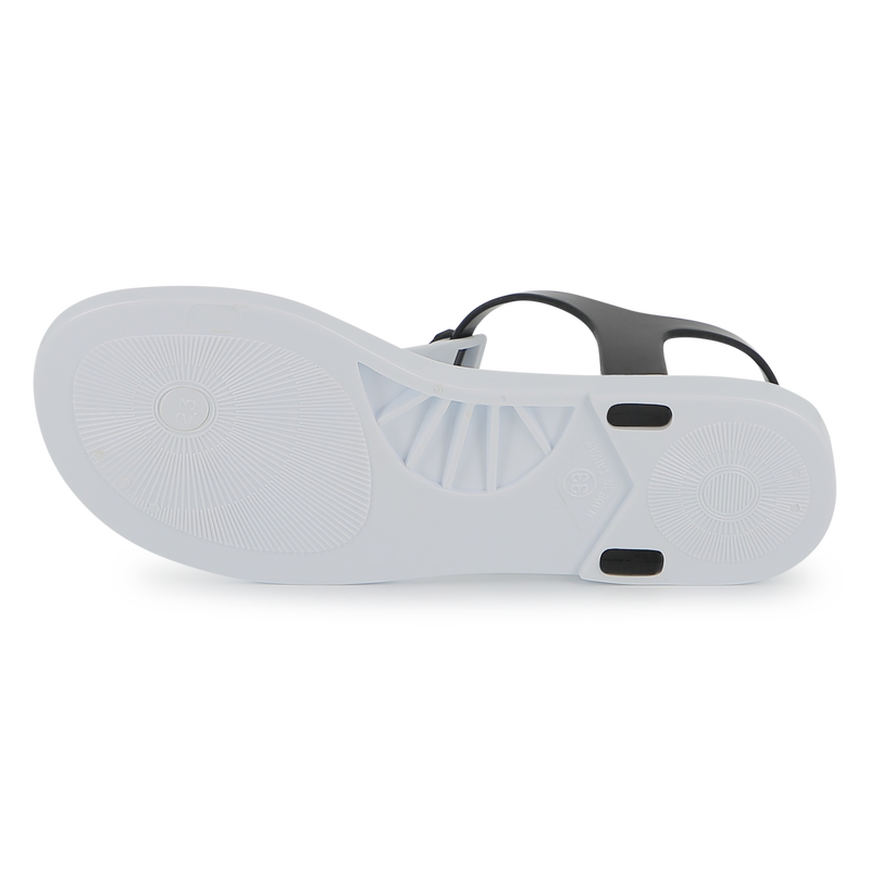 SANDALS WITH ADJUSTABLE STRAPS KARL LAGERFELD KIDS 
                        GIRL