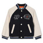 Bomber jacket with snap fastening KENZO KIDS 
                    GIRL