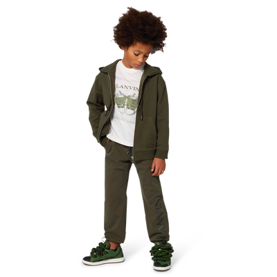 Jogger cardigan LANVIN BOY