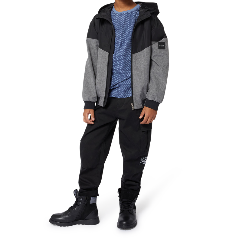 Pleated Cargo Trousers BOSS 
                        BOY