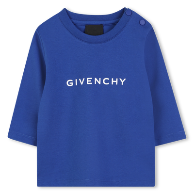 T-shirt with snap closure GIVENCHY BOY