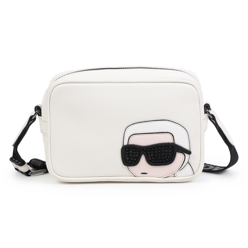 Adjustable handbag with badge KARL LAGERFELD KIDS 
                    GIRL