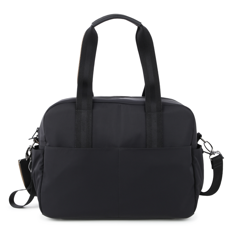 Diaper bag with tricolor laces BOSS 
                        UNISEX