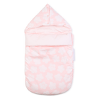 Cotton poplin footmuff, VEILED PINK, hi-res