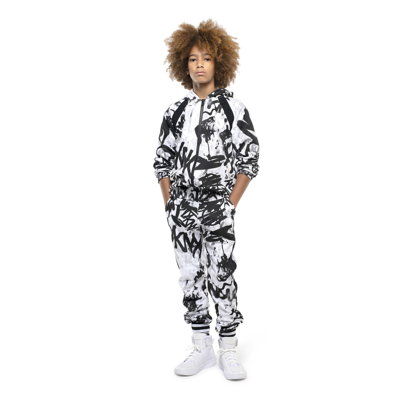Printed cotton sweatshirt DKNY 
                    BOY