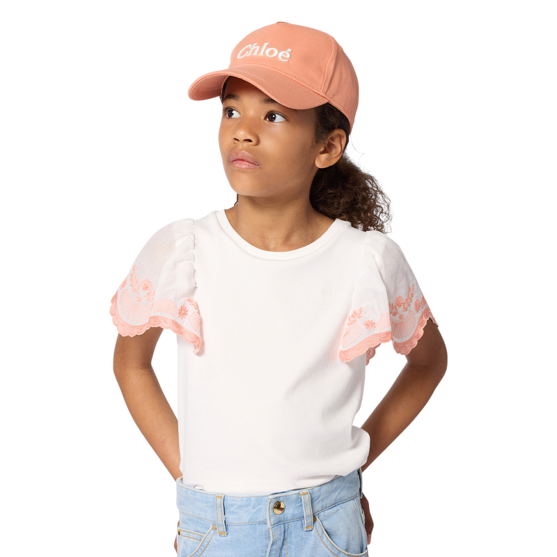 Balloon Sleeve T-Shirt CHLOE 
                        GIRL