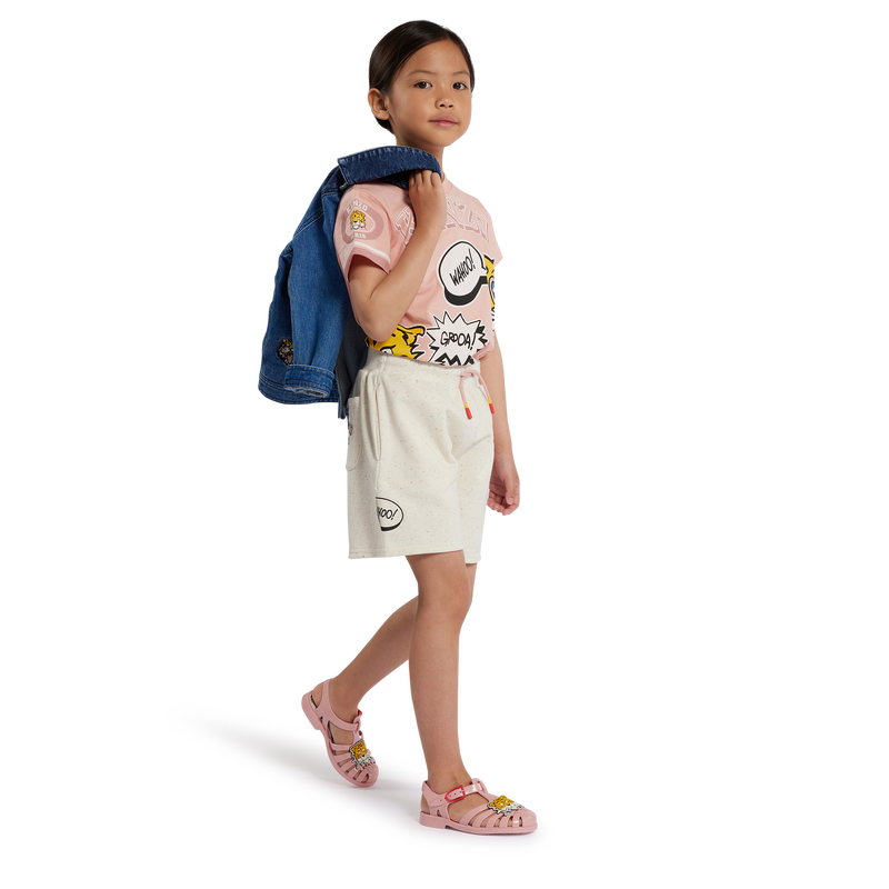 Tiger print t-shirt KENZO KIDS 
                    GIRL