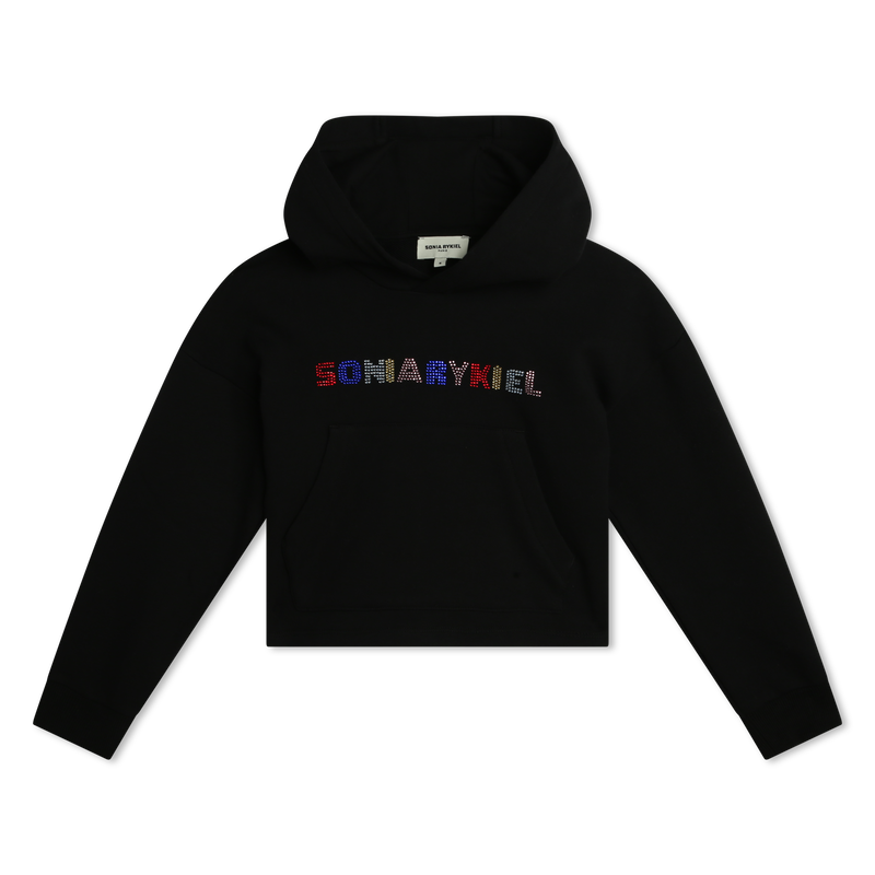 Hooded Fleece Sweatshirt SONIA RYKIEL 
                    GIRL