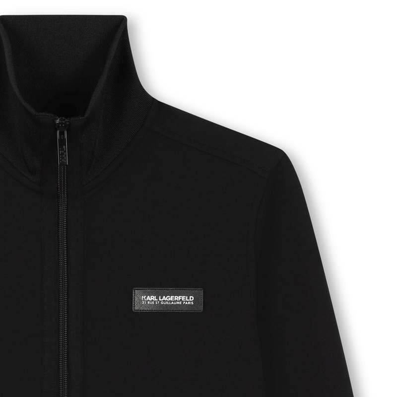 Zip-Up Sweatshirt KARL LAGERFELD KIDS 
                        BOY