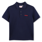 SHORT SLEEVE POLO, MEDIEVAL BLUE, hi-res