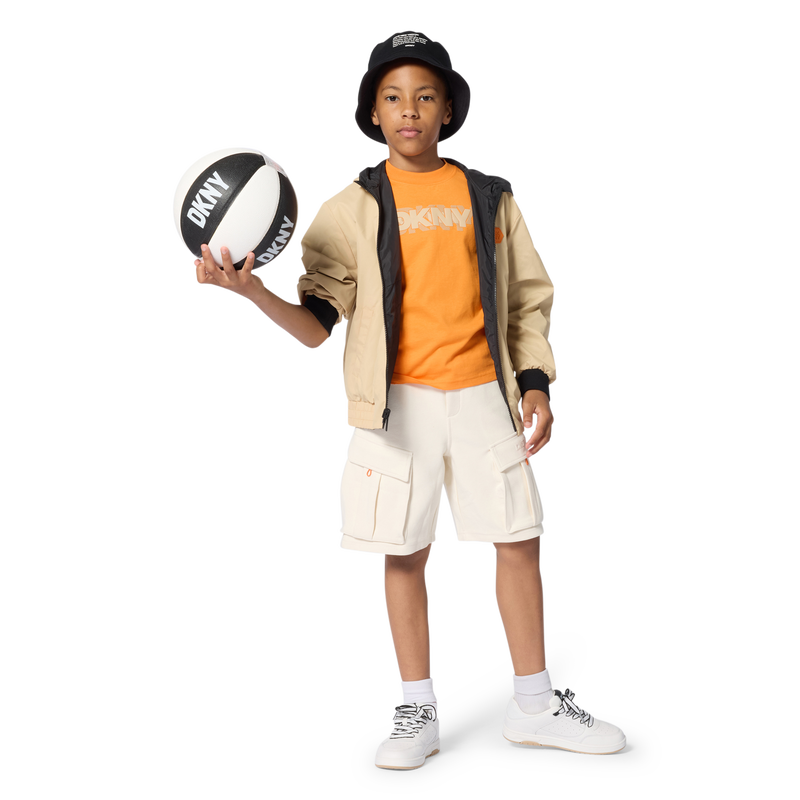 Fleece Bermuda Shorts DKNY 
                        BOY