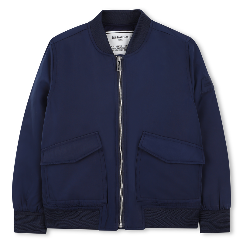Zipped bomber jacket ZADIG & VOLTAIRE 
                        BOY