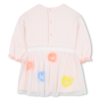 Bi-material dress BILLIEBLUSH GIRL