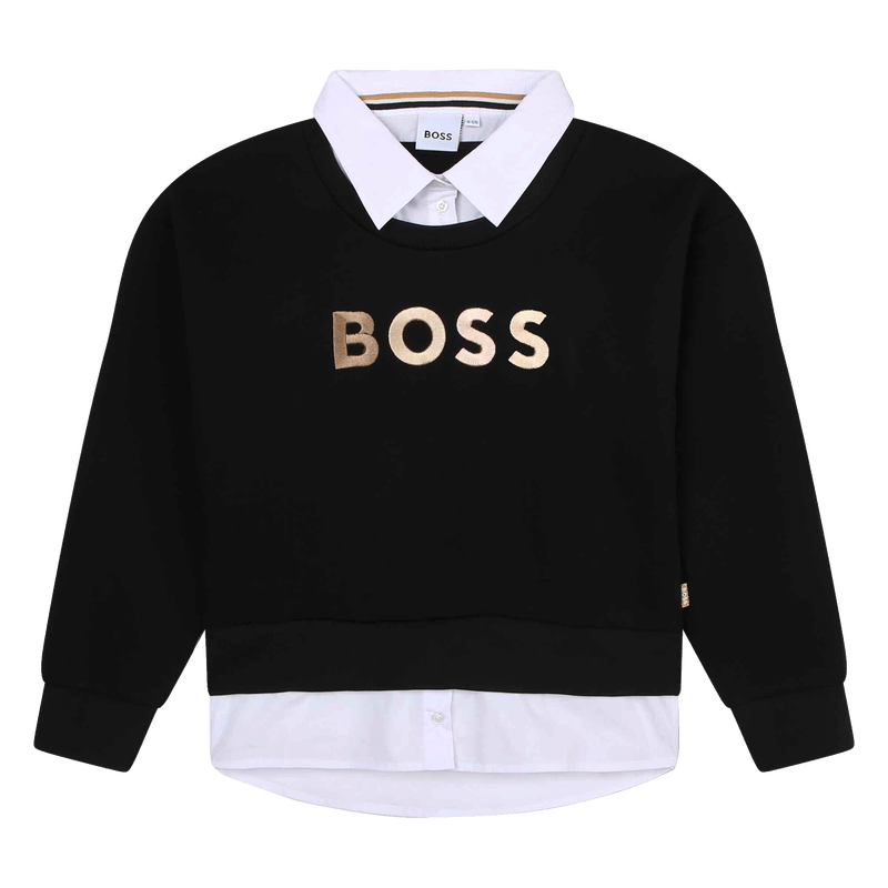 Layered sweatshirt