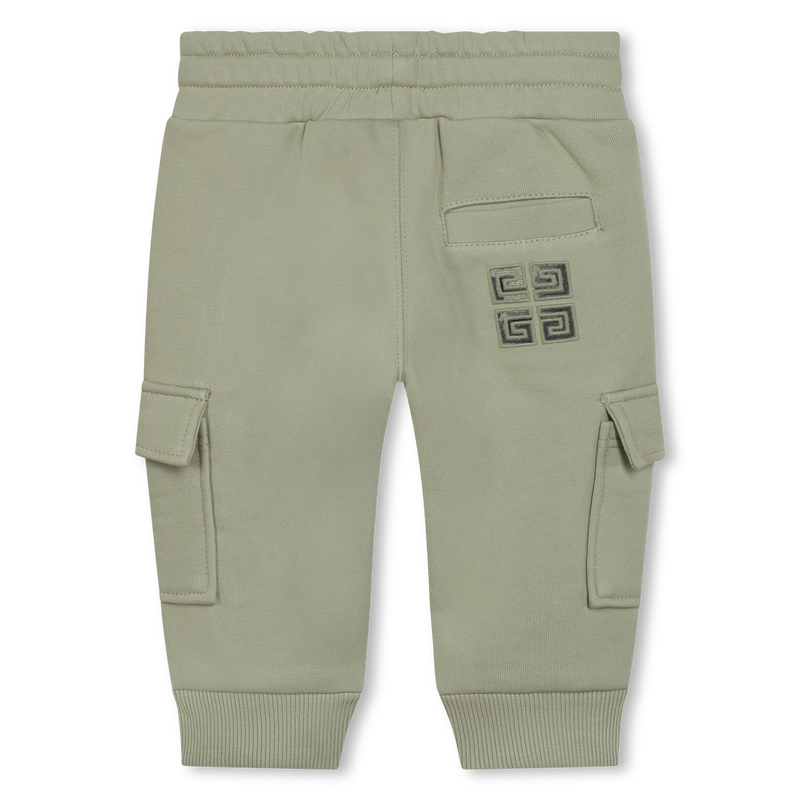 Cotton Fleece Trousers GIVENCHY 
                    BOY