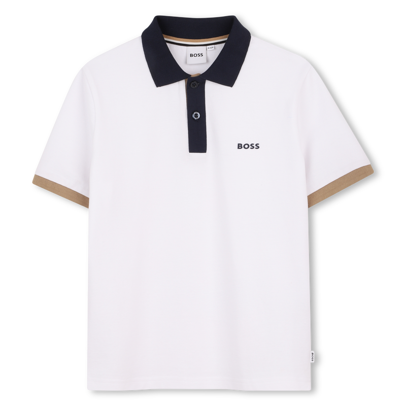 SHORT-SLEEVED POLO SHIRT BOSS 
                        BOY