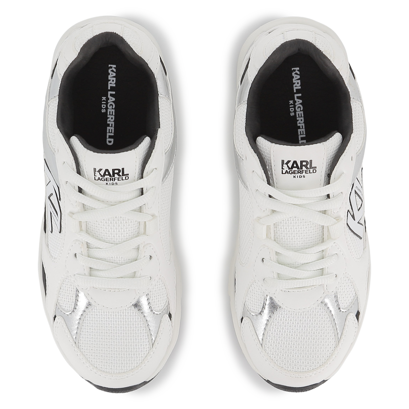 Lace-Up Sneakers KARL LAGERFELD KIDS 
                        GIRL