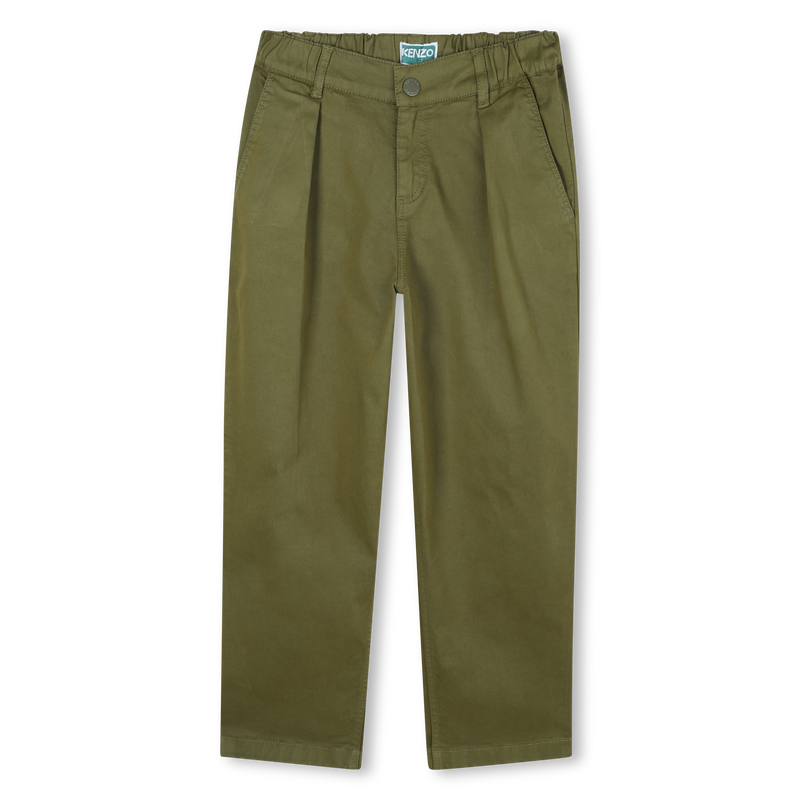 Twill trousers KENZO KIDS 
                    UNISEX