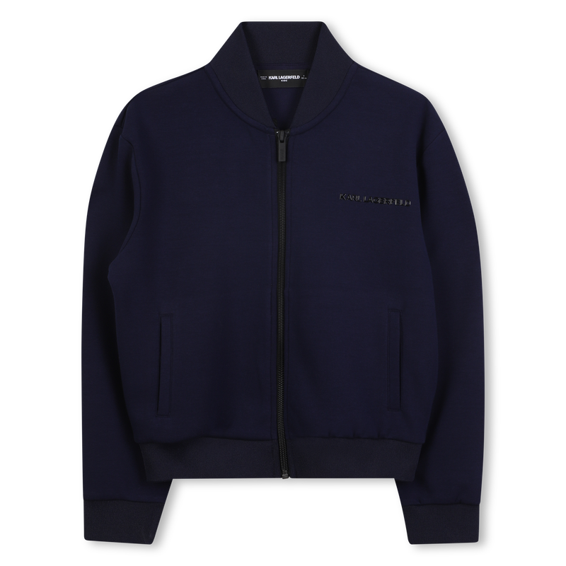 Double jersey cardigan KARL LAGERFELD KIDS 
                        BOY