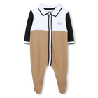Tricolor polo-neck pajamas BOSS 
                    BOY