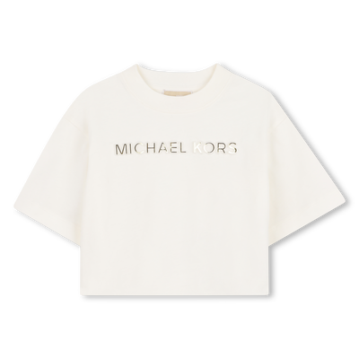 Short-sleeved jersey T-shirt MICHAEL KORS GIRL