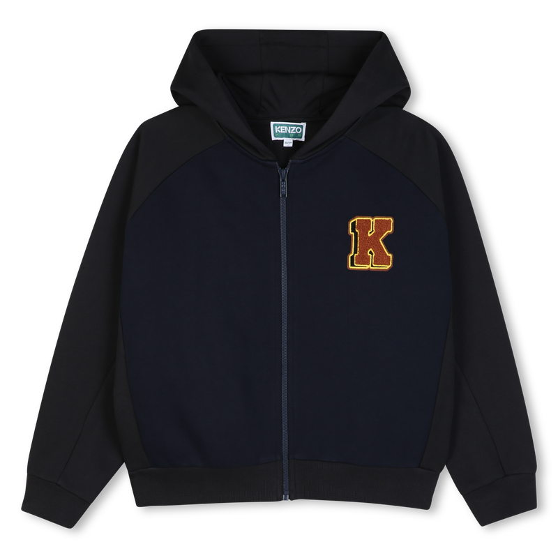 Hooded cardigan KENZO KIDS 
                        BOY