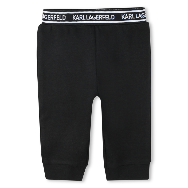 Cotton T-Shirt & Leggings KARL LAGERFELD KIDS 
                    GIRL