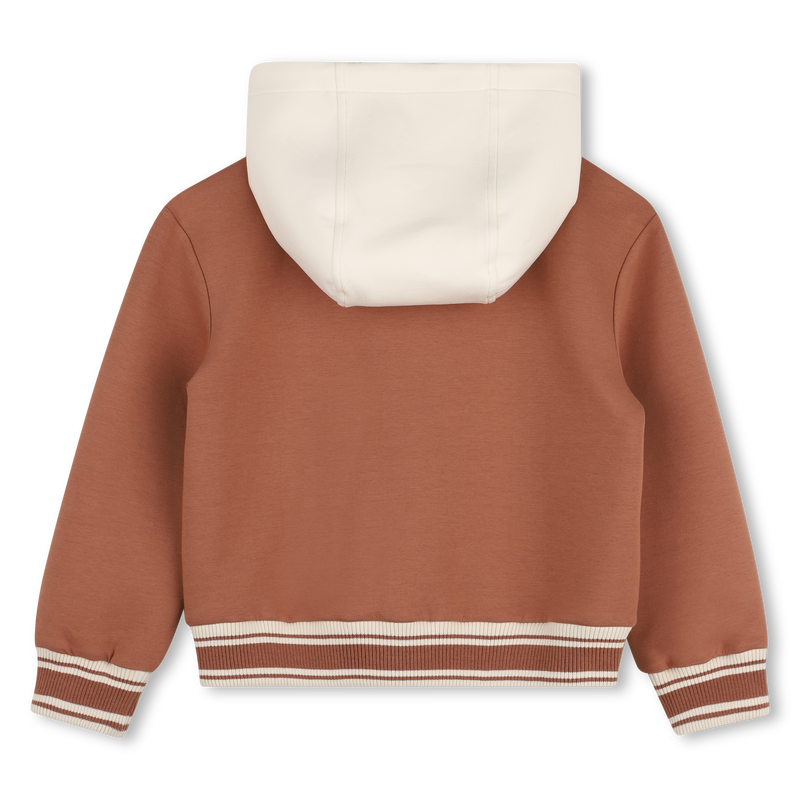 Hooded cardigan KIDS AROUND 
                        GIRL